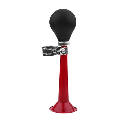 Vintage Snail Horn with Sound Bugle Squeeze Bulb Honker(Red) and Spare Parts and Spare Parts