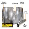 HeatShield, The Original Windshield Sun Shade, Custom-Fit for Cadillac CT5 Sedan 2020, 2021, 2022, 2023 Silver Series view 4