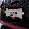GRAPHICS & MORE NHL Calgary Flames Logo License Plate Tag Frame view 3