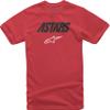 Alpinestars 1119-72000-30-XL Angle Combo Tee Red Xl view 1