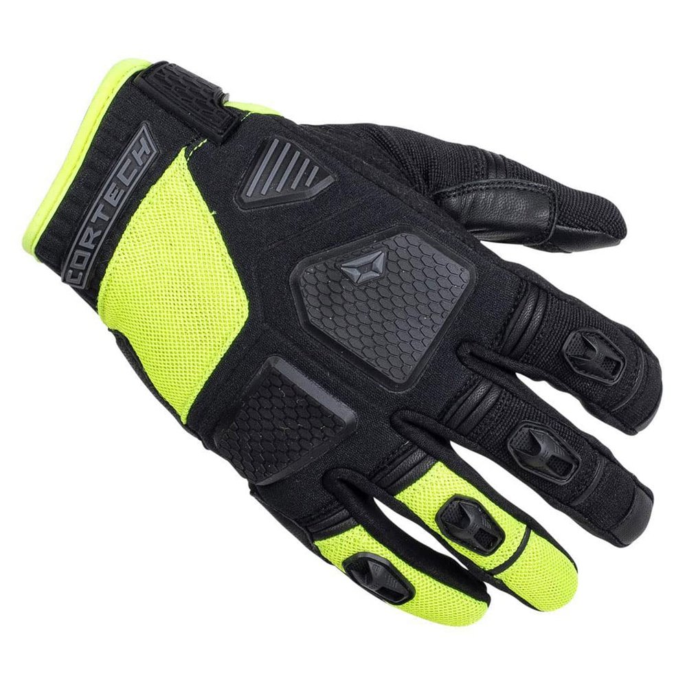 cortech Men's Aero-Flo Leather Motorcycle Riding Glove