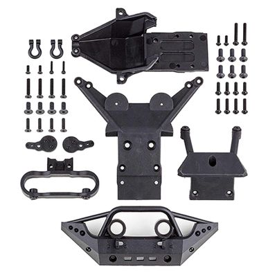 Team Associated Rival MT10 Skid Plates Set, ASC25801