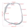F FIERCE CYCLE Motorcycle Motorbike Clutch Cover Gasket Replacement for CG125 CG150 view 2