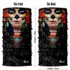 Obacle Skull Face Mask for Women Men Dust Wind UV Sun Protection Seamless Bandana Face Mask for Rave Festival Motorcycle Riding Biker Outdoor Running 3D Tube Mask (Human Face Black Nose Tear Lips) view 3