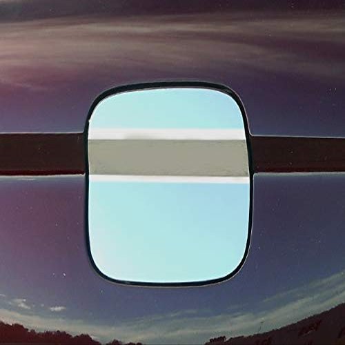 707Motoring Stainless Polished Chrome Gas Door Cover Trim (NOT a Replacement, Overlay Trim ONLY) 1PC, Compatible with Lincoln Nautilus 2019-2020 (4-Door, SUV)