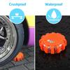 AK [12 Pack LED Road Flares Safety Flashing Warning Light Roadside Emergency Disc Beacon Kit for Vehicles Boats with Magnetic Base & Hook, Premium Storage Bag (Batteries Not Included) (12) view 2