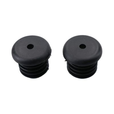 AB Tools Handlebar Tube Plastic End Plug Black19mm Push Bung Bar Caps Bike Cycle