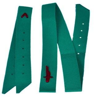 Showman Premium Quality Nylon Tie Strap & Off Billet Set (Teal)
