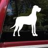 Minglewood Trading Black - Great Dane Vinyl Decal - Dog Puppy Mastiff Gentle Giant Dogge - Die Cut Sticker - 12w x 11h inches view 2