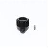 GPM For Traxxas 1/10 Maxx 4WD Monster Truck Upgrade Parts Harden Steel #45 Motor Gear 22T - 1Pc Set Black view 1
