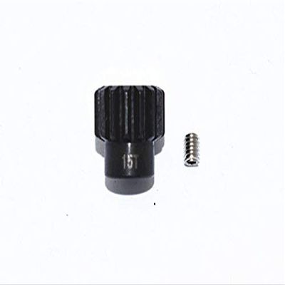 GPM For Traxxas 1/10 Maxx 4WD Monster Truck Upgrade Parts Harden Steel #45 Motor Gear 15T - 1Pc Set Black