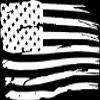 Cartat2s Distressed American Flag Vinyl Decal 5.5 X 3.5 inch Glossy White Old Glory Grunge Look Patriotic Car Truck Hood Wall Window Toolbox Bumper Sticker view 1
