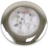 Scandvik B3 Downlight Surface Mount - Blue - SS Trim - IP67-12/24V view 1