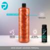 PrimoChill Vue - Computer WaterCooling Coolant, Visual Flow, Solid/Non-Transparent, Full Protection, PrimoPrep Included, Proudly Made in The USA (32oz/.9L) - Blood Orange view 2