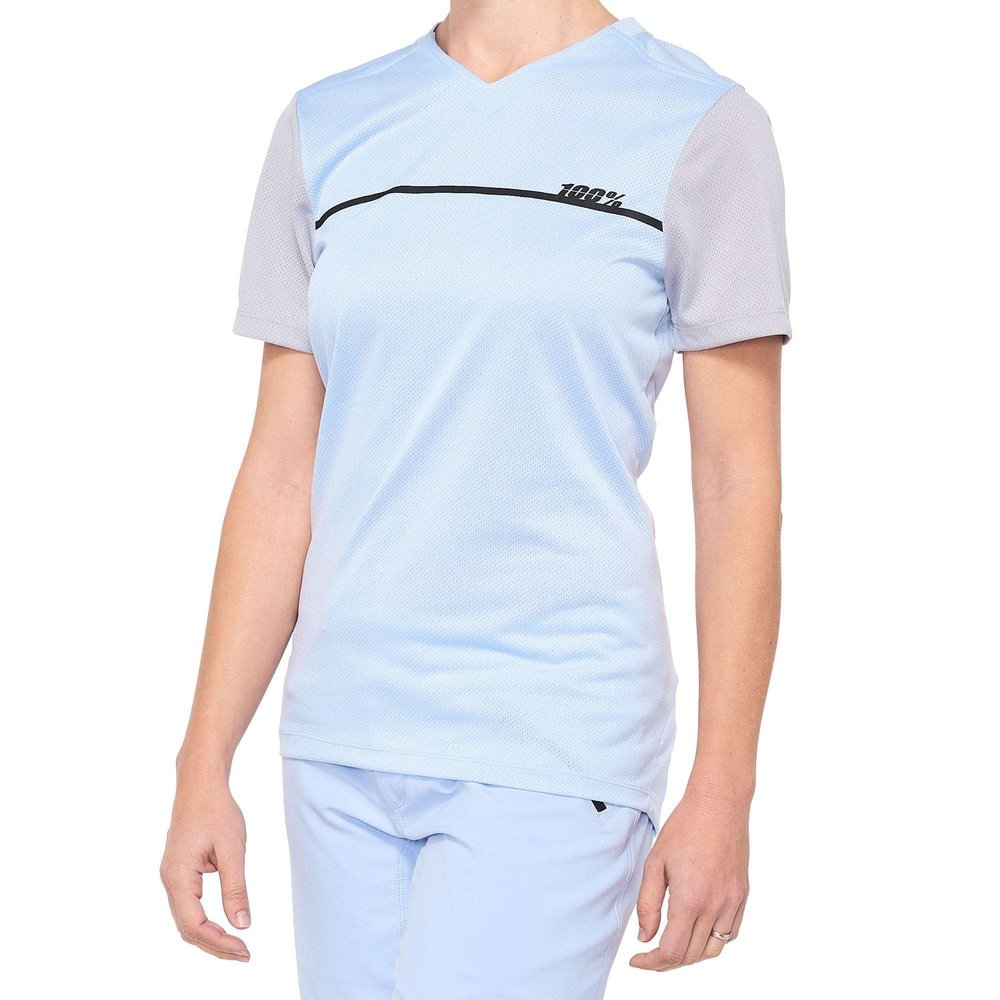 RIDECAMP Women's Jersey Powder Blue/Grey XL