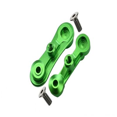 GPM LOSI-1/10 Baja Rey Desert Truck LOS03008 1/10 Rock Rey Aluminum STABILIZING Mount for Steering ASSEMBLY-4PC Set (Green)