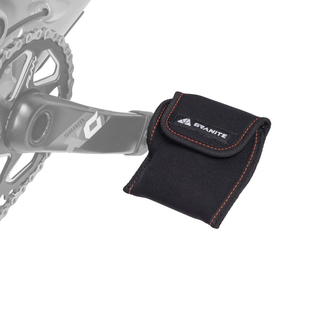 Granite Pita Bicycle Pedal Covers, Bike Pedal Covers for Bike Transport Protection, Against Damage and Scratche When in Storage and Transit, 3mm Thick Neoprene Pedal Covers (Small, Black)