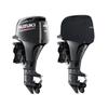 Oceansouth Custom Fit Vented Covers for Suzuki Outboard Engine (Black, DF40A-DF60A 3CYL (from 2010 up to 2024)) view 1