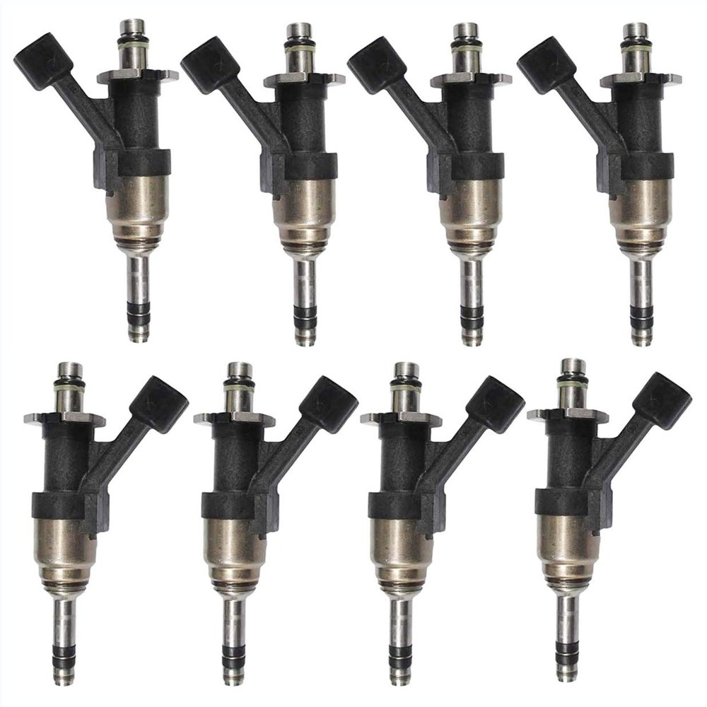 Germban 12668390 8pcs Set Fuel Injectors Nozzles 6 Holes Replacement for Chevrolet Silverado 1500 Suburban Tahoe, for GMC Sierra 1500 Yukon 4.3L 5.3L 2014-2017 FJ1217 12672368