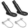 Fat-Cattie Bike Trailer Hitch Connector Couplerfor Children's Trailers,Cargo and Pet Bicycle Trailers(45 Coupler 2 Pack) view 1