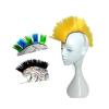 HHongJM Helmet Hawks Mohawk Synthetic Wigs for Bicycle/Almost Helmet - Reusable Design (Golden Yellow) view 1