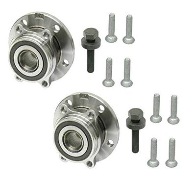Pair Set 2 Front FAG Wheel Bearing and Hub Kit for Audi A3 Q3 TT Q VW Eos Golf