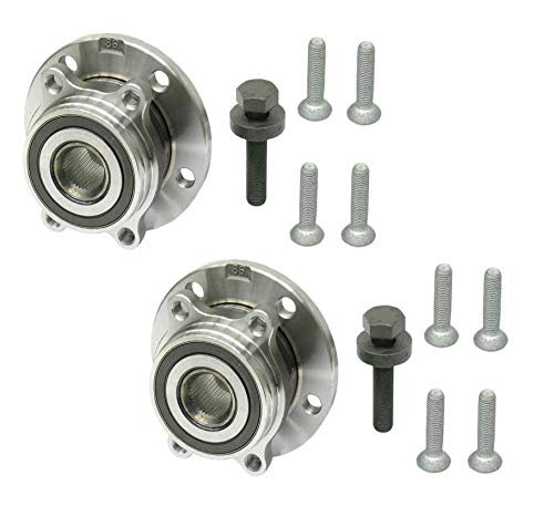 Pair Set 2 Front FAG Wheel Bearing and Hub Kit for Audi A3 Q3 TT Q VW Eos Golf