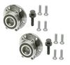 Pair Set 2 Front FAG Wheel Bearing and Hub Kit for Audi A3 Q3 TT Q VW Eos Golf view 1