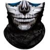 Obacle Skull Face Mask for Women Men Dust Wind Sun Protection Seamless Bandana Face Mask for Rave Festival Motorcycle Riding Biker Outdoor Running 3D Tube Mask (Gray Face Black Nose Big Tear Lips) view 1