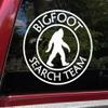 Minglewood Trading Ivory - Bigfoot Search Team Vinyl Decal - PNW Creature - Die Cut Sticker - 17.5w x 17.5h inches view 1