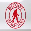 Minglewood Trading Ivory - Bigfoot Search Team Vinyl Decal - PNW Creature - Die Cut Sticker - 17.5w x 17.5h inches view 3