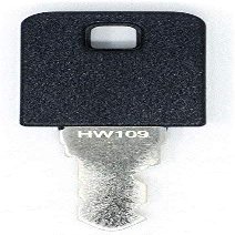 Haworth HW109 Replacement Keys: 2 Keys