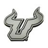 FANMATS 27385 University of South Florida 3D Chromed Metal Emblem view 1