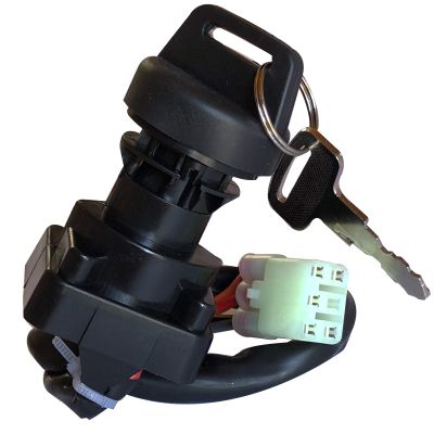 Motadin Ignition Key Switch compatible with Suzuki KINGQUAD 400 LT-A400FZ 2012-2015 / LT-A400 2008-2009