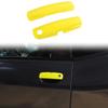 Voodonala for Challenger Door Handle Trim Embellishment for 2012-2024 Dodge Challenger Exterior Accessories 2pcs Yellow view 1