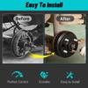 10L0L EZGO Golf Cart Brake Maintenance Kit, Rear Brake Hub Drum with Brake Shoes and Spring Repair Kit fit 1997-Up Electric EZGO TXT PDS, OEM# 19186G1 70794G01 70795G01 27943G01 view 4