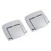 SLMOTO Chrome Trunk Latch Hinge Kit Fit For Harley Touring 1980-2013 view 2