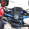 GPM For Tamiya Merc-Benz G500 CC-02 (#58675) Aluminum Center Axle Mount Set for Suspension Links - 4Pc Set Orange view 4