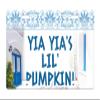 Makoroni - YIA YIA'S LIL' PUMPKIN! Greek Greece Des#2 Aluminum Car License Plate view 1