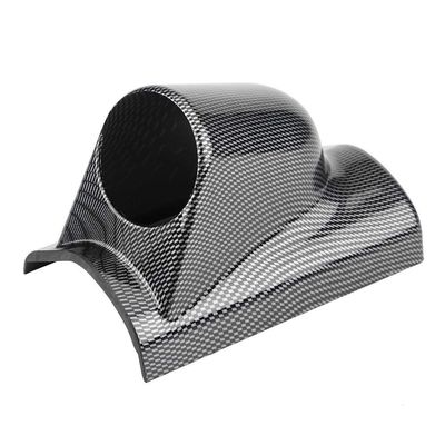 KIMISS Universal Heavy Duty Racing Sport Meter Gauge Pillar Mount Pod Holder Bracket Gauge Holder(Single Hole)