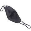 GelConnie Half Face Leather Mask Leopard Print Half Face Mask Motorcycle Anti Dust Mouth Mask for Women, Wife view 2