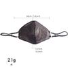 GelConnie Half Face Leather Mask Leopard Print Half Face Mask Motorcycle Anti Dust Mouth Mask for Women, Wife view 3