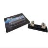 Sky High Car Audio 1/0 Gauge Set Screw ANL Fuse Holder Nickel Plated W/Fuses (White, 250A Fuse) view 2