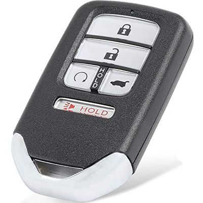 Keymall keyless Entry Replacement Car Key Fob Remote 433MHz ID47 for Honda Piot CR-V Civic 2016 2017 2018 2019