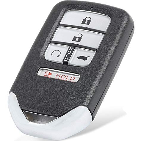 Keymall keyless Entry Replacement Car Key Fob Remote 433MHz ID47 for Honda Piot CR-V Civic 2016 2017 2018 2019