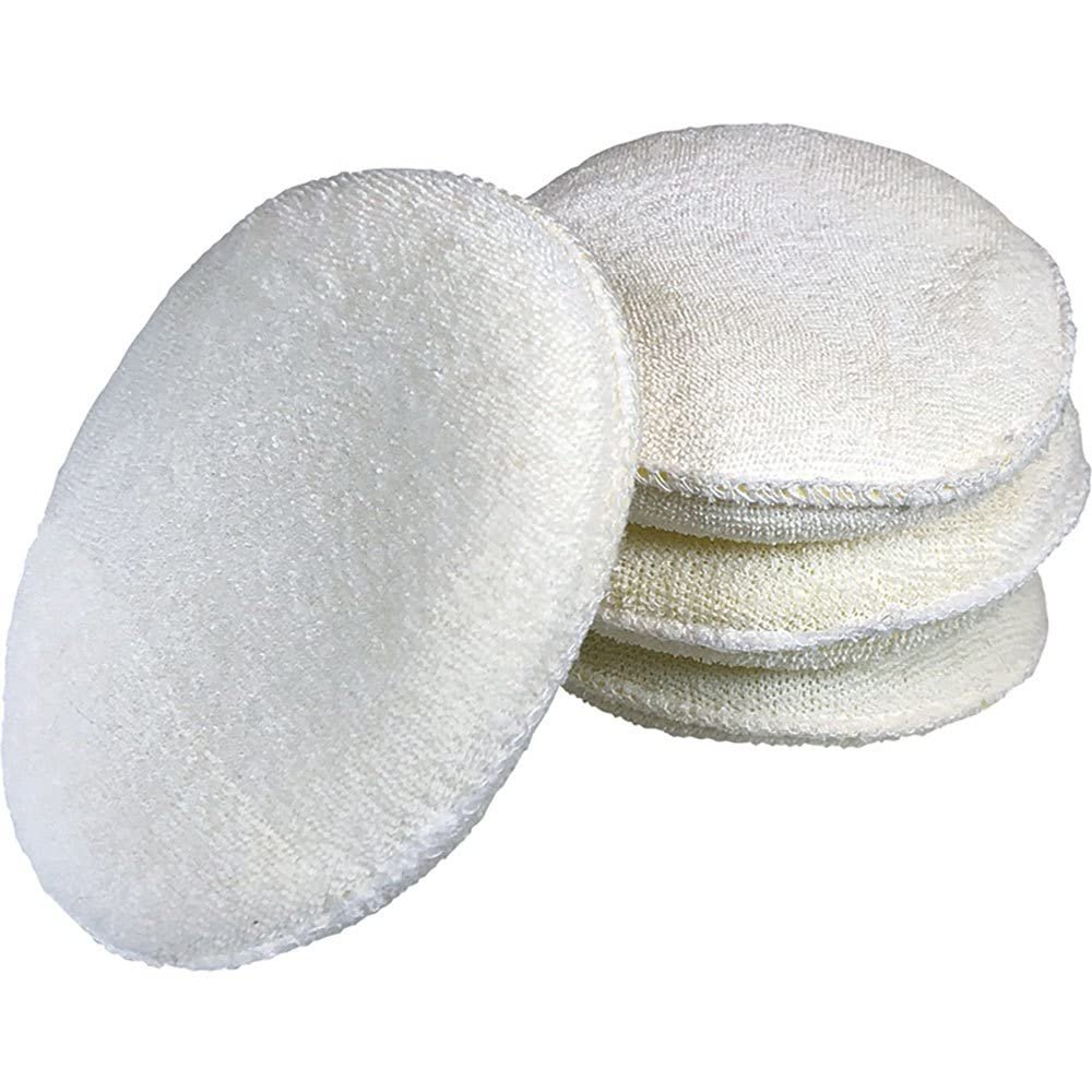 Seachoice Applicator Pads, Clear Coat Safe, 5 in. Diameter, Pack of 4