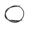 400-2400mm AN3 1/8inch 28 90 Degree M10 Motorcycle Hydraulic Brake Line Oil Hose Pipe Fitting Stainless Steel Braided for ATV Motorcycle Motocross Pit Dirt Street Racing bike - 800mm Black view 3
