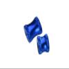 Aluminum Collar for Rear Chassis Brace for Arrma 1:8 KRATON 6S / Notorious 6S / Outcast 6S / Talion 6S / KRATON 6S V5 / Notorious 6S V5 Upgrades - 2Pc Set Blue view 1
