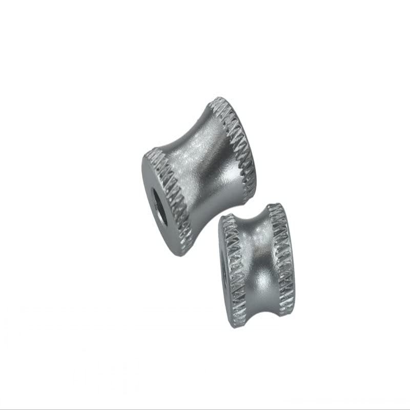 Aluminum Collar for Rear Chassis Brace for Arrma 1:8 KRATON 6S / Notorious 6S / Outcast 6S / Talion 6S / KRATON 6S V5 / Notorious 6S V5 Upgrades - 2Pc Set Silver