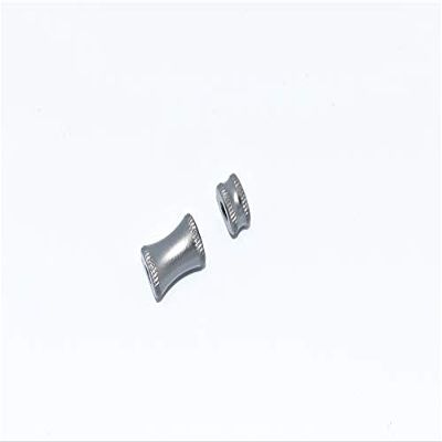 GPM for Arrma 1/7 Mojave 6S BLX Upgrade Parts Aluminum Collar for Rear Chassis Brace - 2Pc Set Gray Silver